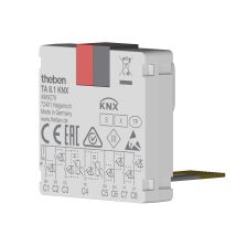 Theben 4969278 Ta 8.1 Knx, 8-fach Binäreingang-tasterschnittstelle Knx Tp, Knx Data Secure, 2 Ntc Eingänge (für Temperaturerfassung), Leitungslänge 