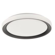 Justlight Led Deckenleuchte Disc Lola Smart Schwarz, Smart Home Deckenleuchte