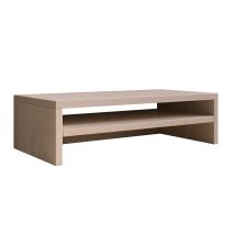 Monitorständer Bildschirmständer Monitorerhöhung Notebookständer Laptopständer Büro Monitorunterstützung 46x13x23cm Modell Adelis Sonoma Matt