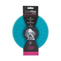 Lickimat – Splash T'Quoise Dog Treat Mat – 5 x 19 cm – Natural Rubber – Freezer Safe – Dishwasher Safe
