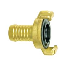GEKA-Schlauchstück MS – 1/2 Zoll – 13 mm – 10 Stück – Messing – max. 10 bar – Temperaturbeständigkeit -5 °C bis +100 °C
