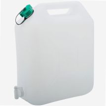 EDA – Jerrycan alimentare 20 litri con rubinetto – Polietilene, 44cm – Qualità alimentare