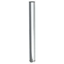 Pellet-line Längenelement 1000 Mm Edelstahl Unlackiert Ø 80 Mm - Jeremias