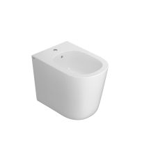 Bidet A Terra In Ceramica 54x36 Cm Globo Lalita Lt009bi Bianco - Ceramica