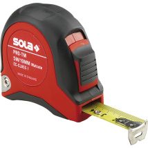 Solla Pro-tm8 Rollbandmaß 5m Rollmeter (eg-prüfzeichen) Maßband Mit Gürtelclip