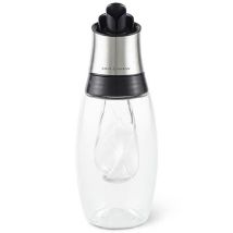 Duo Oil & Vinegar Pourer – Glass Bottle with Stainless Steel Lid – Stylish Kitchen Accessory