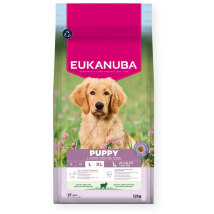 Eukanuba Puppy Large Trockenfutter Für Hunde Mit Reichhaltigem Lammanteil, 12 Kg