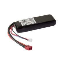 Accucell - Vhbw Batteria Con Awg 12 / Awg 22 Per Modellismo (2400mah, 7,4v, Li-poly)