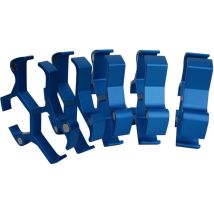 Juego de interrupción POSIalto 15-130mm – 5 piezas – Aluminio – Accesorio para torno de metal