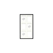 Deknudt – Doppeltes Passepartout aus Holz – 6x10x15 cm – Elegante Wanddekoration für Bilder