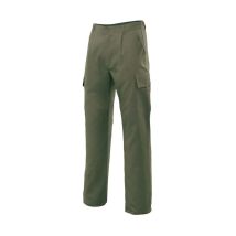 Pantalón Multibolsillos Verde Caza 52