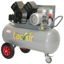 Compresor Twinair 28/100t 100l 28m³/h Tri 3cv Lacme - 463300
