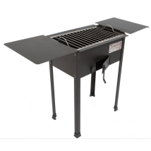Cruccolini - Barbecue A Carbone In Ferro Battuto Elba Cm. 87x30x66h