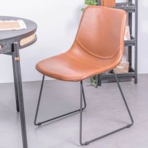 Nest Dream - Chaise Industrielle Vintage - City - Orange