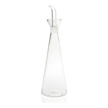 Glasölflasche Ø8x28,5cm 500ml Ms64322 Andrea House
