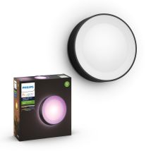 Philips Hue - Led Lámpara De Pared Daylo Para Uso Exterior Ip44 Negro 1746530p7