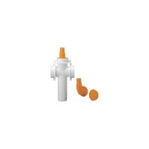 Raccord 3 Voies Diam. 40 Avec Raccord Pour Lave-linge Et Lave-vaisselle 120 Mm Dimensions : Diam. 40 X 120 Mm