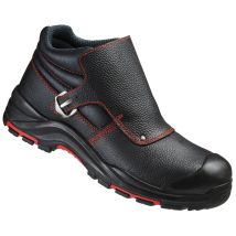 MAGDEBURG Sicherheitsstiefel S3 HRO Schwarz Rot Größe 47 hitzebeständig rutschhemmend antistatisch