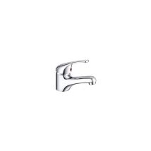 Grifo monomando para lavabo Delfina Cromo – Cartucho 40mm – 2 tubos flexibles 35cm – Grifería Dianflex