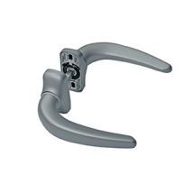 Fapim - Doppeltürdrücker Horus 2051i Vierkant 8 Mm - Grau 9006 - 2051ig5