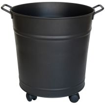 Cubo Para Leña De 55 Litros Con Ruedas - 080664 - Guillouard -