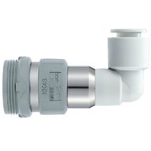 Embout De Coupleur Smc, Raccord Monotouche Vers Femelle 1/8 In Female 10mm 1/8pouces Airflow En Acier Inoxydable ( Prix Pour Sachet De 5 )