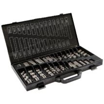 Riss – Caja 170 de brocas para metal – 3957V0 – 1/10, 1,5/10, 2/10, 2,5/10, 3/10, 3,5/10, 4/10, 4,5/10, 5/10, 5,5/10, 6/10, 6,5/10, 7/10, 7,5/10, 8/10