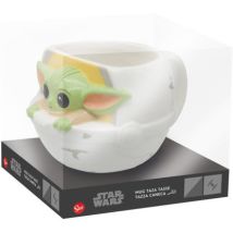 Stor Taza Ceramica 3d Grogu En Caja Regalo