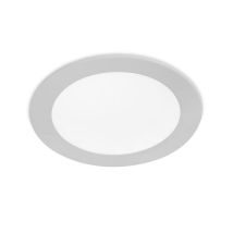 Forlight - Easy Round Downlight Redondo Con Luz Led En Color Blanco Frío 6000k Ø 120mm En Color Gris
