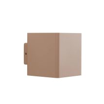 Lucande LED Außenwandleuchte Aaron – Beige – IP54 – Up Down Beleuchtung – 10 cm Breite – 10,5 cm Höhe – 1250 Lumen – 230 V