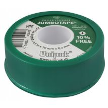 Ruban Téflon Unipak Jumbo Tape 19 Mm 16.5 M
