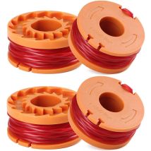 Bsr - Spools For Worx Wa0010 Trimmer Replacement Thread For Trimmer Spool Replacement Thread For Spool 4 Pieces