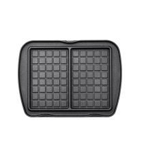 2 Waffelplatten für Premium-Waffeleisen – Aluminiumguss mit doppelter Antihaftbeschichtung – 010142
