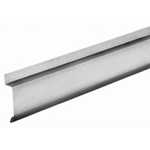 Bande De Solin À Biseau Vm Building - Zinc Naturel - Dév. 100 Mm - Côte 57 Mm - Ép. 0.65 Mm - Lg 2 M - 204204000