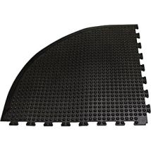 Tappetino Anti-fatica Yoga Dome Basic Nero A Rilievi - Miltex