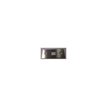 4M – Gâche Inox 30 et 46 (1V) pour verrouillage tringlerie – Hauteur, Fonctionnement de la gâche, Largeur, Forme, Finition métal