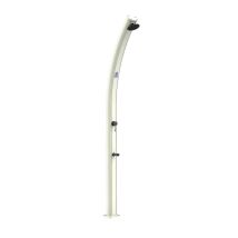 Ducha Solar Emi Blanca De Aluminio Para Piscina Sined