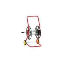 Carro bobinadora móvil de acero – Capacidad hasta 35 m de manguera de 3/4" – Ideal para jardín