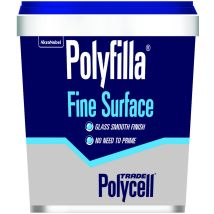 Polyfilla - Polycell Trade Fine Surface Filler - Ready Mixed Tub - 500g