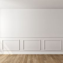 Nordlinger Pro Zierleistenset Dekor 4 - 320 Bis 400cm - Wandleiste Aus 100% Fsc-holz Für Den Unterbau