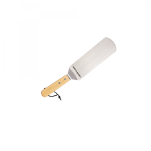 Cook'In Garden – Espátula Larga y Equilibrada de Acero Galvanizado y Madera FSC – 34,5 cm – Ideal para Parrilla