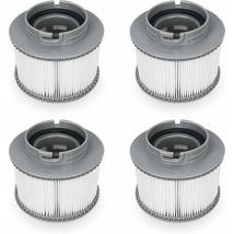 Tigrezy Lafiucy Ersatzfilter Für Mspa Fd2089, Filterkartuschenpumpe Für Schwimmbad-hot-subs Und Spas, 4 Stück