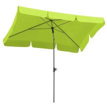 Schneider Ombrellone Locarno, Verde Mela, Ca. 180 X 120 Cm, 4 Componenti, Rettangolare
