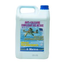 Mareva Antical Reva-Out 5 L – Inhibidor de cal para piscinas – Previene depósitos de cal – Compatible con hipoclorito de calcio