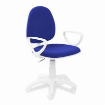 Mubeko - Silla De Escritorio Dolphin Azul Dolphin 47cm (ancho) X 89-98cm (alto)