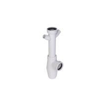Sifone Per Lavello Con Presa M.a.l. - 1'1/2 - Diametro 40 Mm