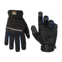 CLC – Workright Winter Flexgrip Gloves – Insulated, Padded Palm, Textured Fingertips, Open Cuff Design