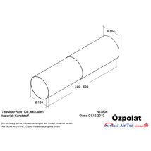 Wallair Belüftungssystem Weiß Durchmesser 10,7 Cm