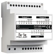 Tcs Fvy1200-0400 Videosignalverteiler 2fach Vt02-sg