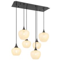 Globo - Lámpara Colgante - Maxy - Blanco - Vidrio - Gran Lámpara